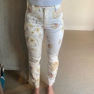 Floral print pant